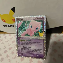 Mew ex 88/92 Celebrations 25th Anniversary Classic Collection Pokemon Card NM - Image 1
