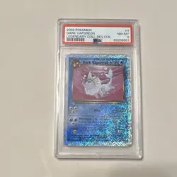 Pokemon Dark Vaporeon 9/110 Legendary Collection Reverse Holo PSA 8 English - Image 1