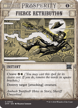 MTG - Outlaws of Thunder Junction OTP Breaking News U Pick EM - Image 2