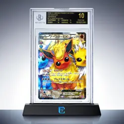 BGS 10 Black Label - Flareon EX RR 007/032 CP3 1st Ed. PokeKyun 2016 XY Pokemon - Image 1