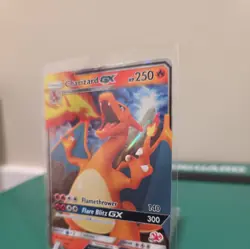 Pokemon TCG Charizard GX Hidden Fates Holo Ultra Rare Card 9/68 NM Condition - Image 3