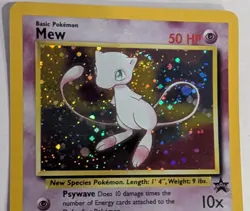 Pokemon Card Mew Aerodactyl Dark Gyarados Holo Black Star Promo Prerelease 1999 - Image 2