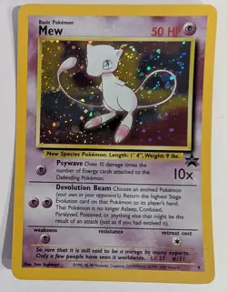 Pokemon Card Mew Aerodactyl Dark Gyarados Holo Black Star Promo Prerelease 1999 - Image 5