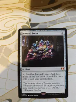 Jeweled Lotus Commander Masters Regular Card Near Mint Condition - Image 1
