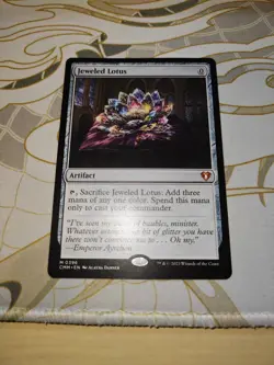 Jeweled Lotus Commander Masters Regular Card Near Mint Condition - Image 2