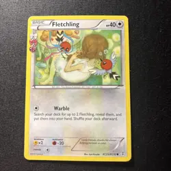 Fletchling RC25/RC32 Common Generations: Radiant Collection Pokemon Card - Image 1