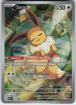 Eevee (Pokemon Center Exclusive) Promo SV: Scarlet & Violet Promo Cards 173 NM - Image 1