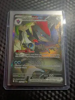 Pokemon TCG N's Zoroark EX Holo Card 185/159 Sv09: Journey Together - Image 2