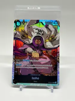 Issho OP03-078 SR Holo One Piece Card Game Pillars of Strength - English NM - Image 1