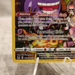 Pokemon TCG card Gengar TG06/TG30 Lost Origin Trainer Gallery Full Art Holo Mint - Image 3