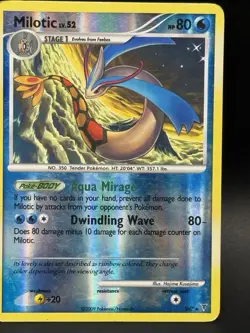 Pokemon Milotic Shiny SH7 Supreme Victors Reverse Holo Card - Image 2