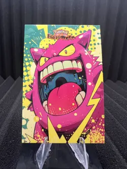 Gengar - Cracked Ice Holo - Halloween Card Database 2025 - Pokemon - Image 1