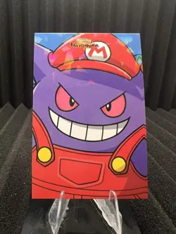 Gengar Mario - Cracked Ice Holo - Halloween Card Database 2025 - Pokemon - Image 1
