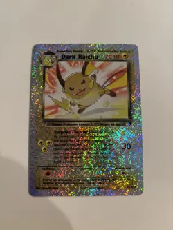 Dark Raichu Legendary Collection Reverse Holo Card 7/110 NM Condition - Image 3