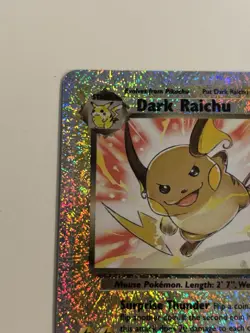 Dark Raichu Legendary Collection Reverse Holo Card 7/110 NM Condition - Image 4