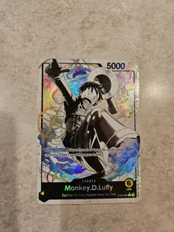 One Piece Monkey. D. Luffy ST29-001 (ALT ART) Leader Card Egghead English - Image 1