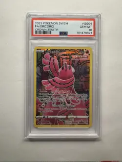 PSA 10 Oricorio GG04 Galarian Gallery Crown Zenith Pokemon Card Gem Mint - Image 1
