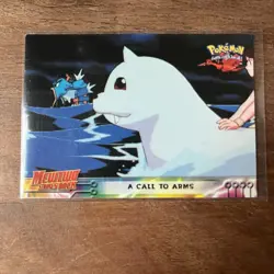A Call To Arms #16 Non-Holo Topps Mewtwo Strikes Back Pokemon Card - Image 1
