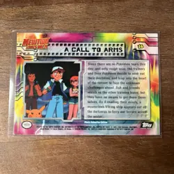 A Call To Arms #16 Non-Holo Topps Mewtwo Strikes Back Pokemon Card - Image 2