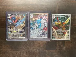 Kingdra ex 131 + Greninja ex 132 Sv: Scarlet & Violet Promo Cards Holo - Image 1