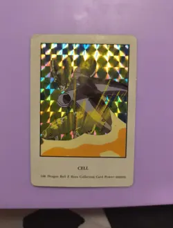 Dragon Ball Z Cell 148 Prism Hero Collection Foil Artbox Card DBZ - Image 1