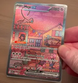Mew ex 053 Scarlet & Violet Pokemon TCG, Promo Card Holo NM/ M 2021 - Image 1