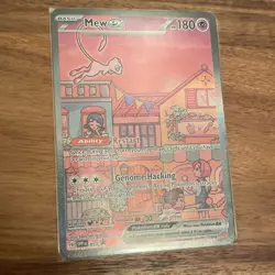 Mew ex 053 Scarlet & Violet Pokemon TCG, Promo Card Holo NM/ M 2021 - Image 3