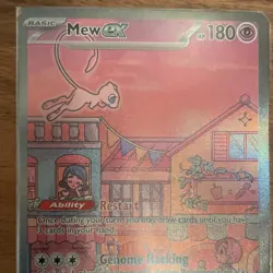 Mew ex 053 Scarlet & Violet Pokemon TCG, Promo Card Holo NM/ M 2021 - Image 4