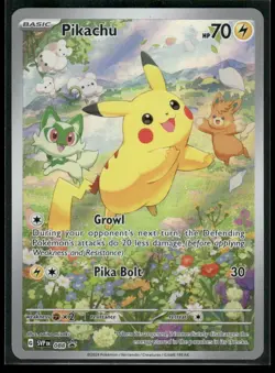 Pikachu Promo SV: Scarlet & Violet Promo Cards 088 Black Star Promo English B - Image 1