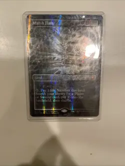 Marsh Flats (Borderless) (Dragonscale Foil) Special Guests Foil - Image 1