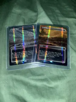 Arid Mesa (Borderless) (Dragonscale Foil) Special Guests Foil And Marsh Flats - Image 1