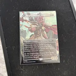 Mtg FOIL Brigid, Clachan's Heart (Borderless) - Lorwyn Eclipsed + Bonus Foils - Image 1