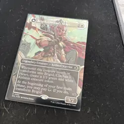 Mtg FOIL Brigid, Clachan's Heart (Borderless) - Lorwyn Eclipsed + Bonus Foils - Image 2