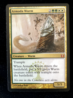 Armada Wurm MTG Return to Ravnica 143/274 Mythic NM - Image 1