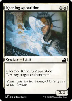 Keening Apparition 0021 MTG Ravnica Remastered Common NP - Image 1