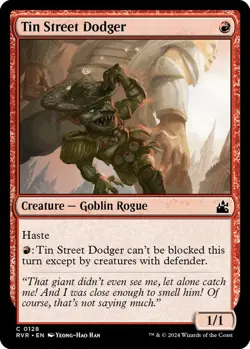 Tin Street Dodger 0128 MTG Ravnica Remastered Common NP - Image 1