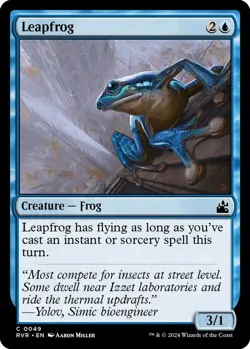 Leapfrog 0049 MTG Ravnica Remastered Common NP - Image 1