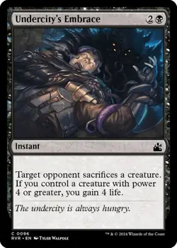 Undercity's Embrace 0096 MTG Ravnica Remastered Common NP - Image 1