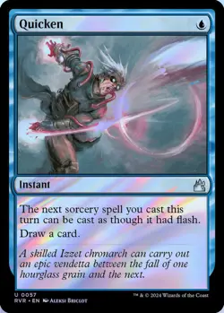 Quicken 0057 MTG RVR NM Foil - Image 1