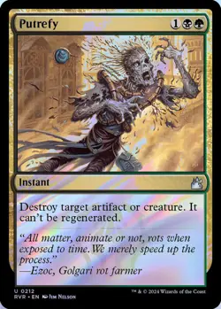 Putrefy 0212 MTG RVR NM Foil - Image 1