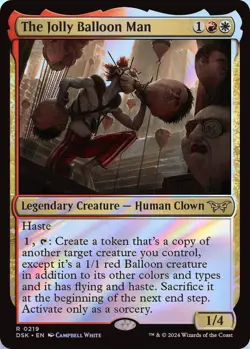 The Jolly Balloon Man MTG DSK 0219 Rare NM Foil - Image 1