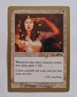 Magic MTG - Soul Warden - World Championships Worlds 1998 - LP - Image 1