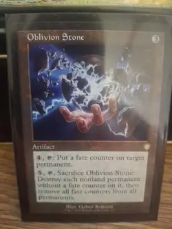 Oblivion Stone (Retro Frame) Commander: the Brothers' War Regular - Image 1