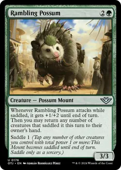 Rambling Possum OTJ 176 U MTG NM - Image 1