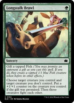Longstalk Brawl MTG BLB 0182 Common NM - Image 1