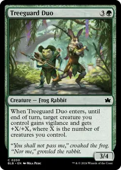 Treeguard Duo MTG BLB 0200 Common NM - Image 1