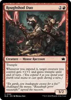 Roughshod Duo MTG BLB 0150 Common NM - Image 1