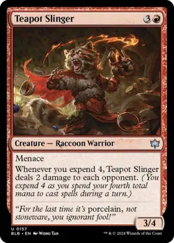 Teapot Slinger MTG BLB 0157 Uncommon NM - Image 1