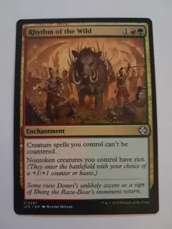 Rhythm of the Wild NM/M Magic the Gathering Caverns Of Ixalan Commander MTG - Image 1