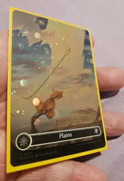 🔥 MTG - Plains - (Borderless Galaxy Foil) EOE #367 Mint 🔥 - Image 2